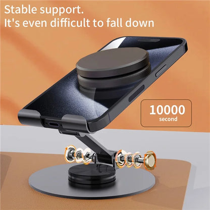 YY-027 Desktop Phone Bracket Stand 360° Rotation Foldable Desktop Holder Tablet Stand