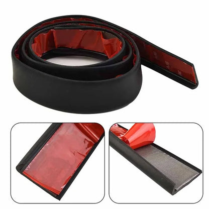 3.5cm Width Universal Car Wheel Eyebrow PVC Protector Strip Wheel Arch Fender Trim Strip, 1.5m