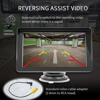W505D 7.0" HD Touch Display Car Player with 12LED Camera 2.4G / 5G Dual Frequency FM Portable CarPlayer