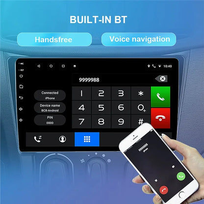 R-910A 10-inch IPS Screen Android 12 GPS Navigation Car Multimedia Player, 1GB+16GB