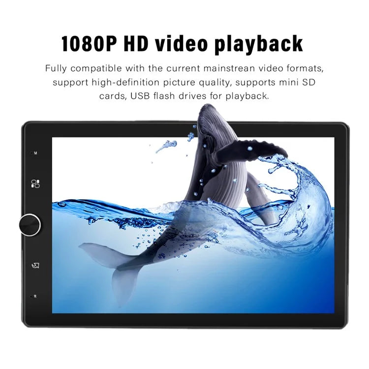 1531W 10.4-inch Carplay + Android Auto Navigation Multimedia Player Car FM Radio