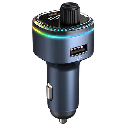 C58 Bluetooth Adapter FM Transmitter Car MP3 Music Player Type-C + USB Car Charger