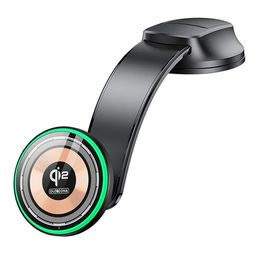 DUZZONA V5 Pro 15W Car Magnetic Wireless Charger for iPhone 16-15 Series Charging Holder (Qi2 Certified)
