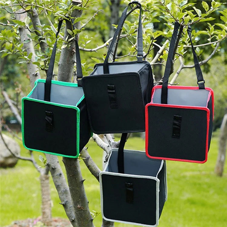 9730 Waterproof Oxford Cloth Car Storage Bag Trash Can Foldable Hanging Barrel