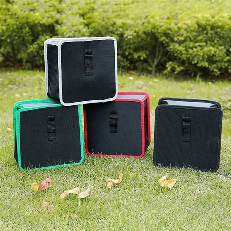 9730 Waterproof Oxford Cloth Car Storage Bag Trash Can Foldable Hanging Barrel