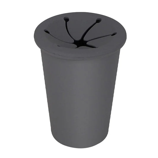 Car Trash Can Garbage Holder Vehicle Door Cup Holder Seat Back Silicone Trash Bin Dustbin