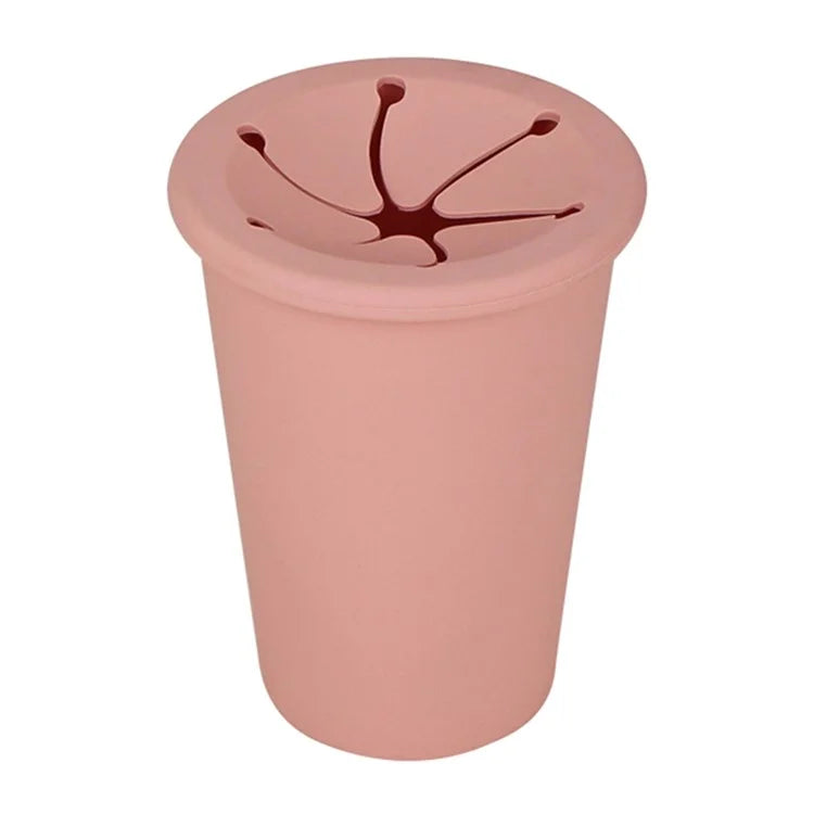 Car Trash Can Garbage Holder Vehicle Door Cup Holder Seat Back Silicone Trash Bin Dustbin