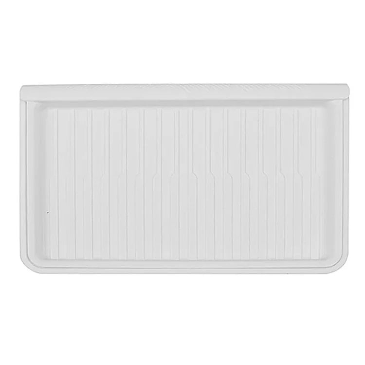 TSL521 For Tesla Model Y TPE+ABS Storage Box with Lid Under Seat Drawer
