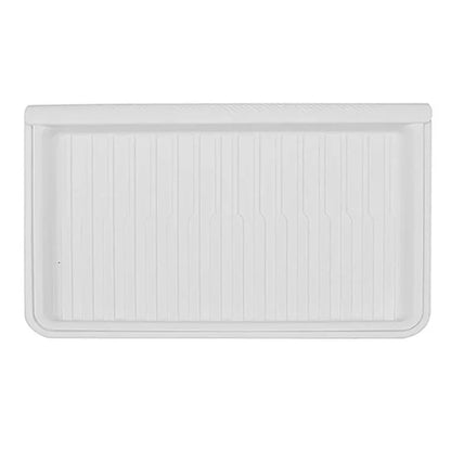 TSL521 For Tesla Model Y TPE+ABS Storage Box with Lid Under Seat Drawer