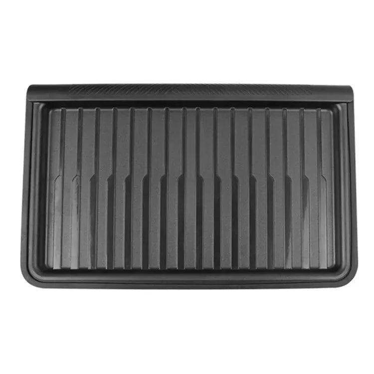TSL521 For Tesla Model Y TPE+ABS Storage Box with Lid Under Seat Drawer