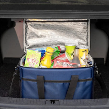 35L Portable Home Car Outdoor Picnic Cooler Bag Waterproof Insulated Food Drink Storage Bag