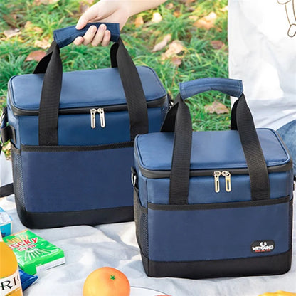 35L Portable Home Car Outdoor Picnic Cooler Bag Waterproof Insulated Food Drink Storage Bag