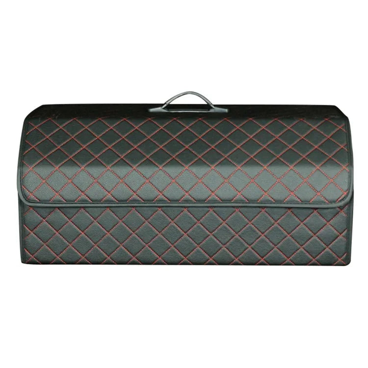 10006 Multi-function Foldable Leather Car Trunk Storage Box, Extra Large Size