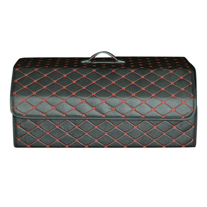 10006 Multi-function Foldable Leather Car Trunk Storage Box, Extra Large Size