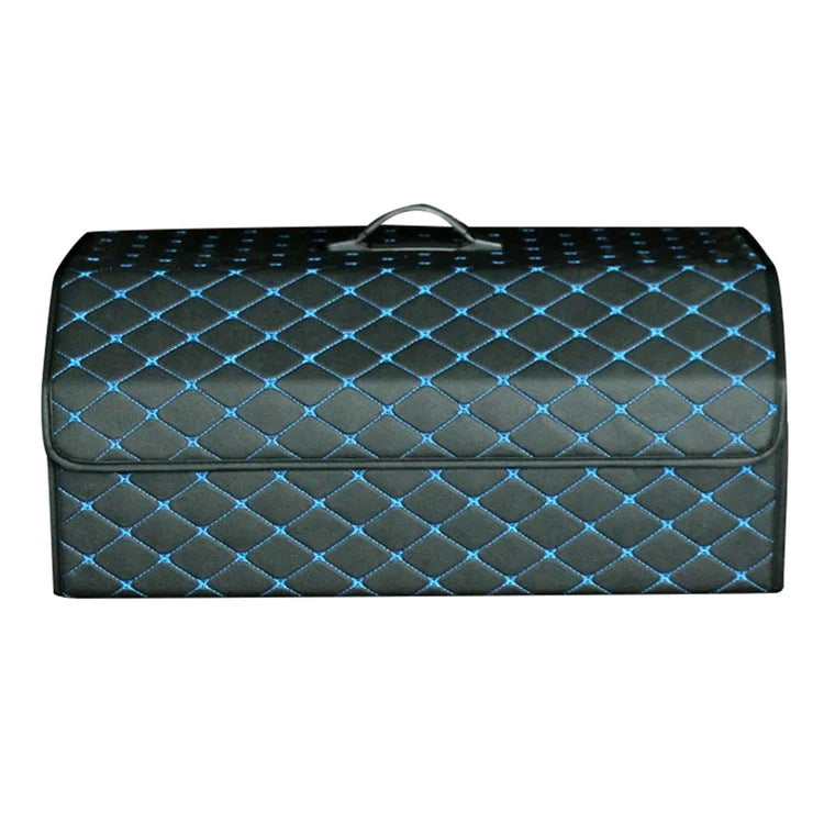 10006 Multi-function Foldable Leather Car Trunk Storage Box, Extra Large Size