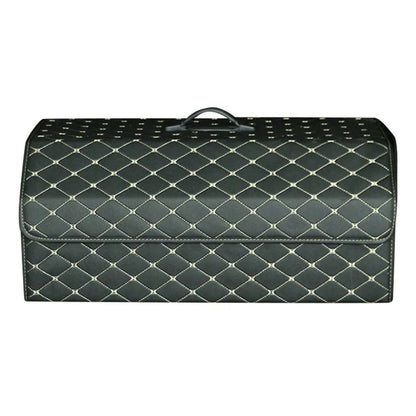 10006 Multi-function Foldable Leather Car Trunk Storage Box, Extra Large Size