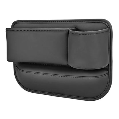 Universal Car Seat Gap Filler Organizer PU Car Seat Gap Filler Storage Box with Cup Holder