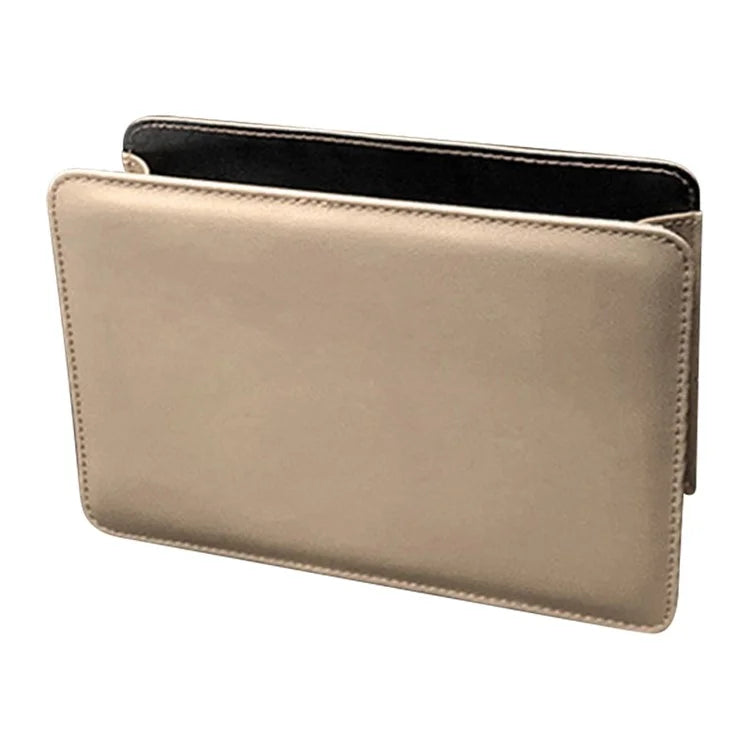 Car Seat Gap Organizer Leather Storage Box Seat Back Side Organizer for Phones Keys
