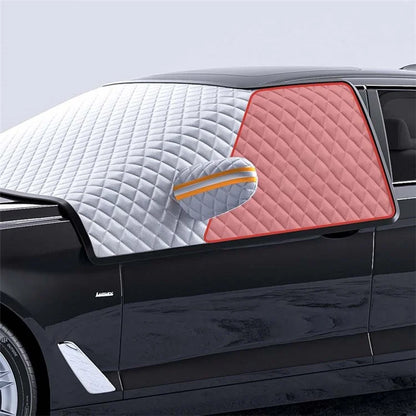 ST-4013 Winter Car Windshield Front Window Cover Aluminium Film Snowproof Protective Cover