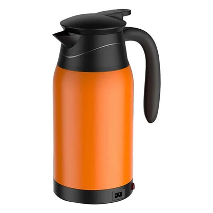YT-1000A 24V Digital Display 1000ml Stainless Steel Car Electric Kettle Boiling Water Cup (No FDA Certificate)