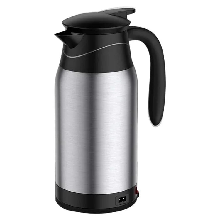 YT-1000A 12V 1000ml Car Electric Kettle Digital Display Stainless Steel Boiling Water Cup (No FDA Certificate)