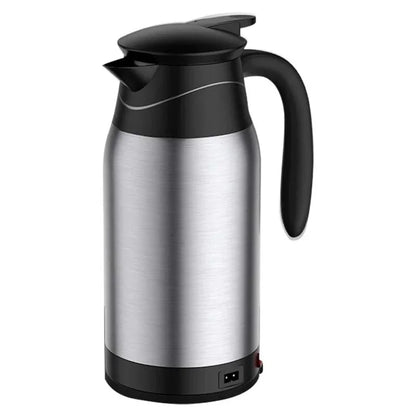 YT-1000A 12V 1000ml Car Electric Kettle Digital Display Stainless Steel Boiling Water Cup (No FDA Certificate)