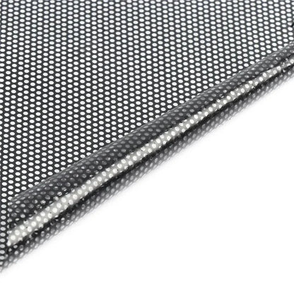 2Pcs 38x42cm Car Window Sunshade Sticker PVC Black Mesh Anti-UV Vehicle Glass Film
