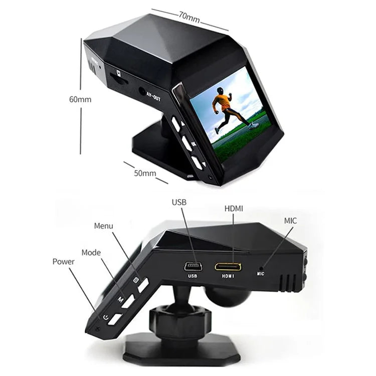 X4 Car Center Control Camera Aromatherapy Diffuser Dashcam Support 32G TF Card Storage
