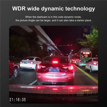 X11 1080P HD Night Vision WiFi Mobile Dash Camera with Dual Shots