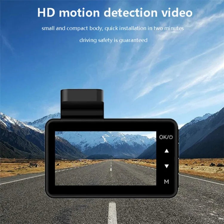 Q3 3-Inch Car Dash Camera
