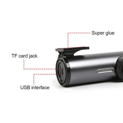 Car Mounted 1080P HD WiFi Dash Camera USB Car Recorder Support Phone Connection
