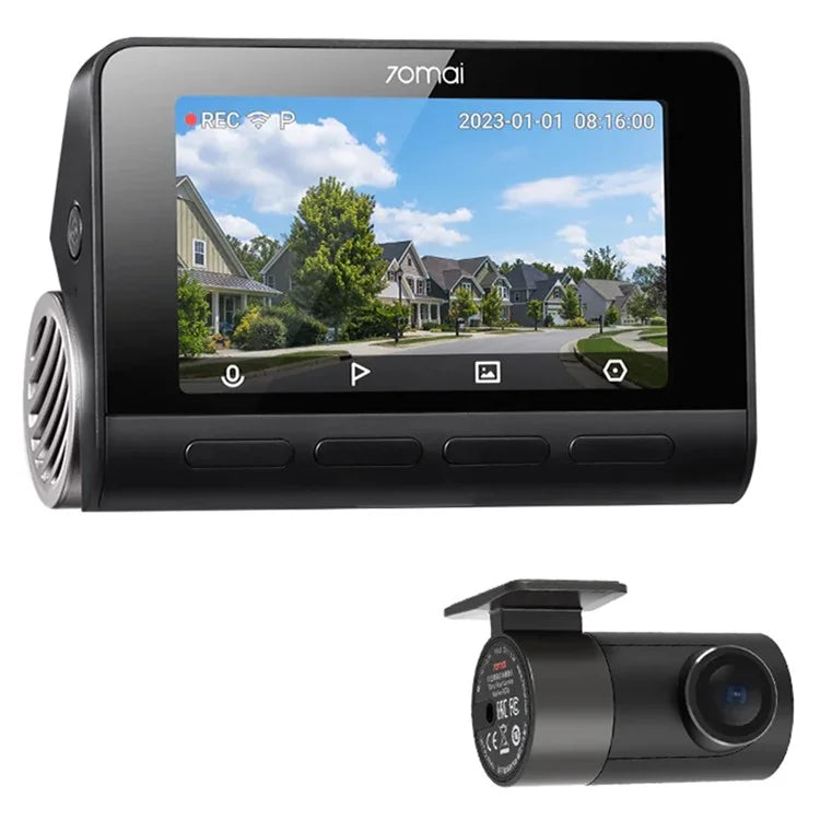 70MAI A800S Dash Cam + RC06 Rear Camera Set Car Recorder DVR, International Edition