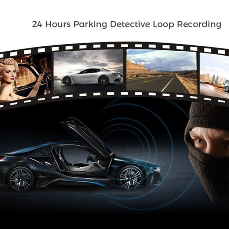 S600 1080P WiFi Dash Cam Car Camera Recorder with 170-degree Wide Angle, G-Sensor (Without Memory Card)
