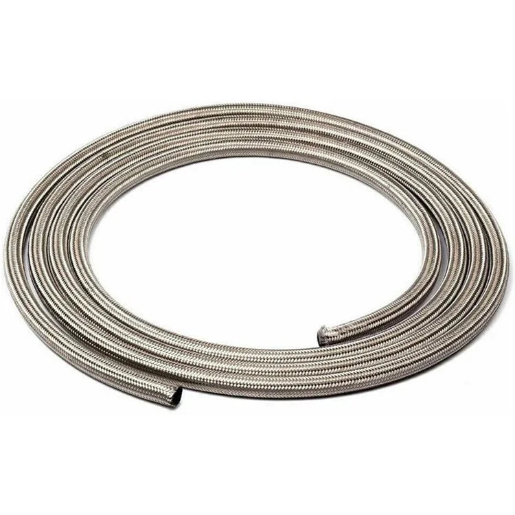 50cm Motorcycle Radiator Fuel Pipe Sheath 304 Stainless Steel Braided Hose