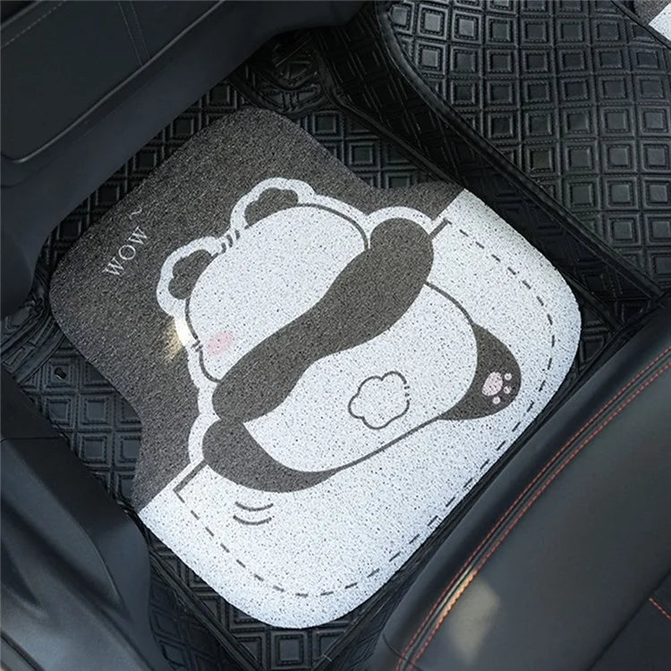 4Pcs / Set Vehicle Floor Protector Mats for Front and Rear Non-slip Wire Loop Car Interior Carpet