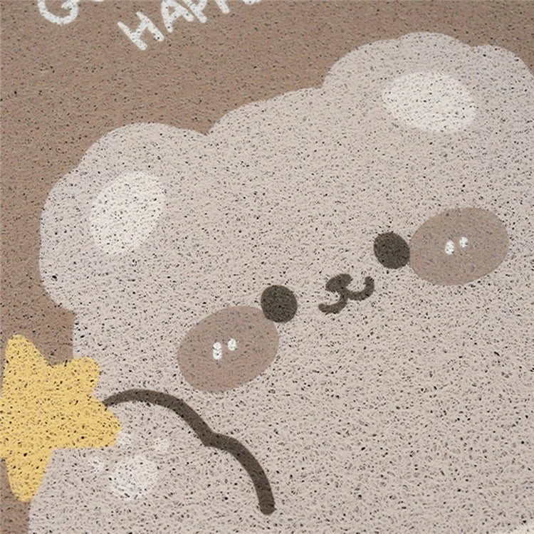 4Pcs / Set Vehicle Floor Protector Mats for Front and Rear Non-slip Wire Loop Car Interior Carpet