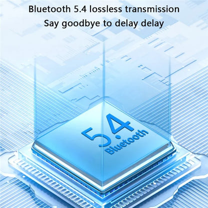BT106 Colorful Light Wireless Bluetooth 5.4 Adapter Hands-Free Call Audio Receiver Transmitter