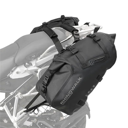 RHINOWALK MT1448 1 Pair 500D Polyester Motorbike Side Bag Motorcycle Pannier Storage Bag