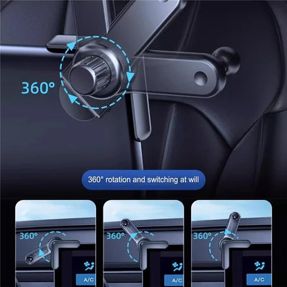 For Tesla Model 3 / Model Y Car Screen Phone Holder Cellphone Navigation Bracket, Gravity Invisible Version