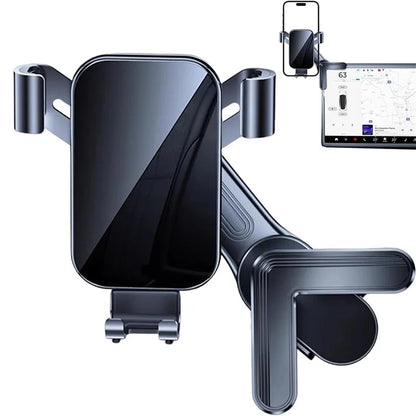 For Tesla Model 3 / Model Y Car Screen Phone Holder Triangle Cellphone Bracket, Mechanical Version