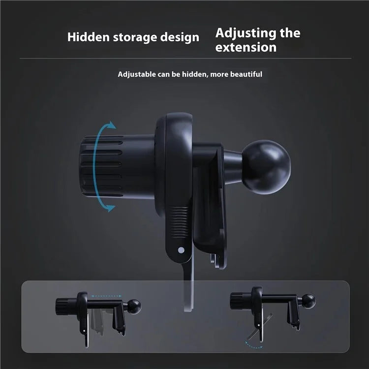 XWJ-158B Car Suspension Screen Phone Holder Rotatable Magnetic Cellphone Bracket