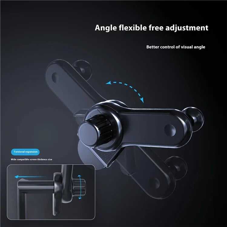 XWJ-158B Car Suspension Screen Phone Holder Rotatable Magnetic Cellphone Bracket