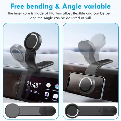 XWJ-160 Car Dashboard Magnetic Phone Holder Flexible Cellphone Stand