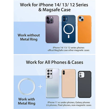 XWJ-153A Car Air Outlet Cell Phone Holder Magnetic Phone Navigation Stand