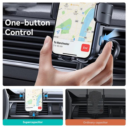 USAMS CD230 Wireless Car Charger Phone Mount Air Vent Cell Phone Holder