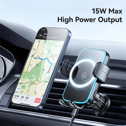 USAMS CD230 Wireless Car Charger Phone Mount Air Vent Cell Phone Holder