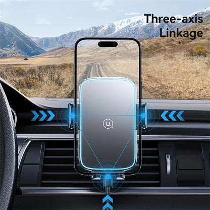 USAMS CD230 Wireless Car Charger Phone Mount Air Vent Cell Phone Holder