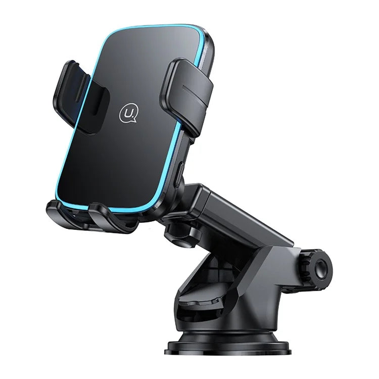 USAMS CD229 Wireless Car Charger Phone Mount Dashboard / Windshield Cell Phone Holder with Suction Cup