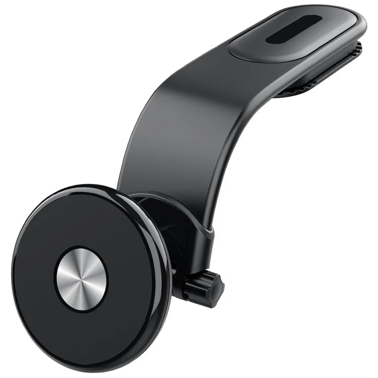 XWJ-151H 360 Degree Rotatable Aluminum Alloy Car Magnetic Phone Holder Bracket with Free Bending Arm