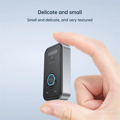 T67 Bluetooth 5.3 Wireless Adapter Hand-Free Call 3.5mm AUX Car Audio Speaker Receiver Transmitter